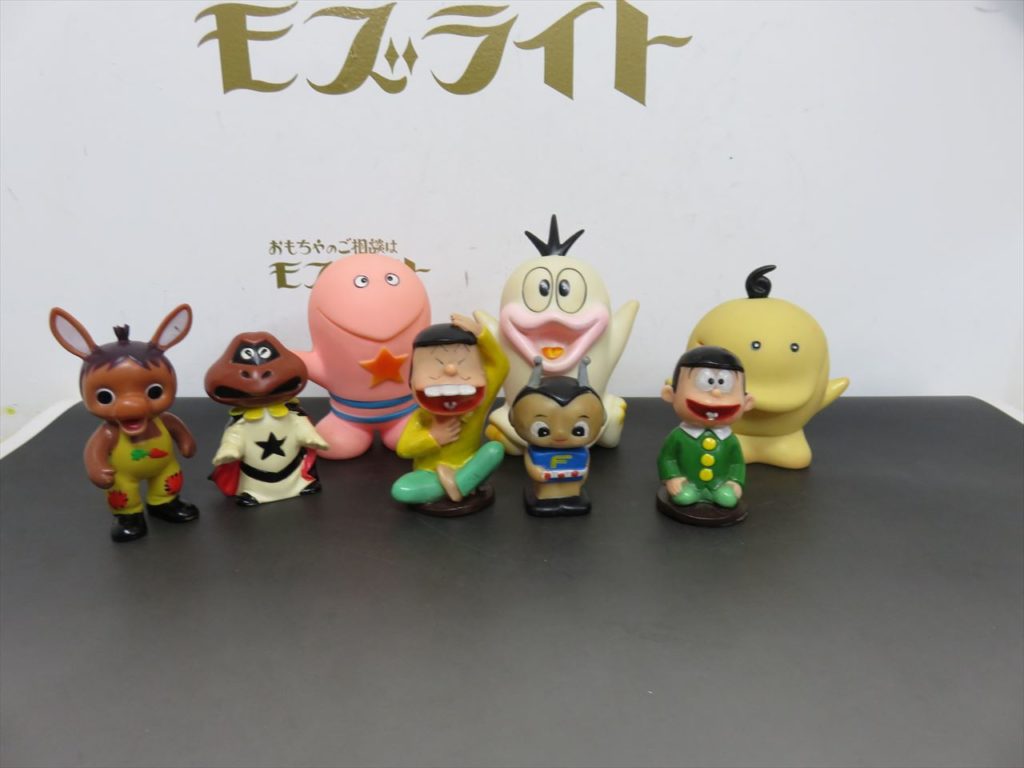 オバケのQ太郎 ロバくん 貯金箱 ソフビ買取り致しました。昔の